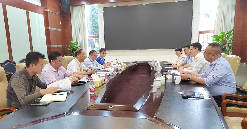 廣西工程咨詢集團(tuán)到自貿(mào)區(qū)欽州港片區(qū)匯報工作