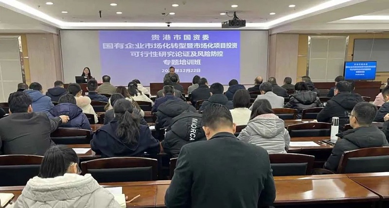 廣咨集團(tuán)到貴港市開(kāi)展國(guó)企市場(chǎng)化轉(zhuǎn)型暨市場(chǎng)化項(xiàng)目投資可研論證及風(fēng)險(xiǎn)防控培訓(xùn)